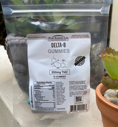 Delta 8 Gummies - 250 mg