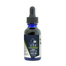 Load image into Gallery viewer, GAB Premium Hemp Extract Oil - 1500MG - 1 Ounce