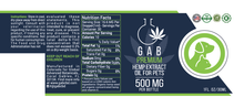 Load image into Gallery viewer, GAB Premium Pet Hemp Extract Oil - 500MG - 1 Ounce